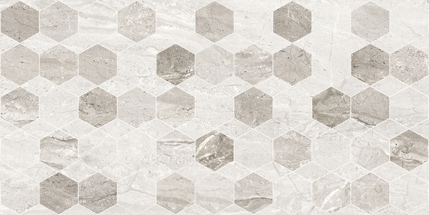 Плитка настенная marmo Milano Hexagon 30х60